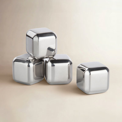 Glacier Rocks Stainless Steel Whiskey Rock