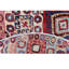 High-Quality Hand-Knotted Red And Navy Area Rug