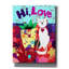 Toile épique Graffiti «Hi Love» par Holly McGee, 40 po x 54 po-942678128