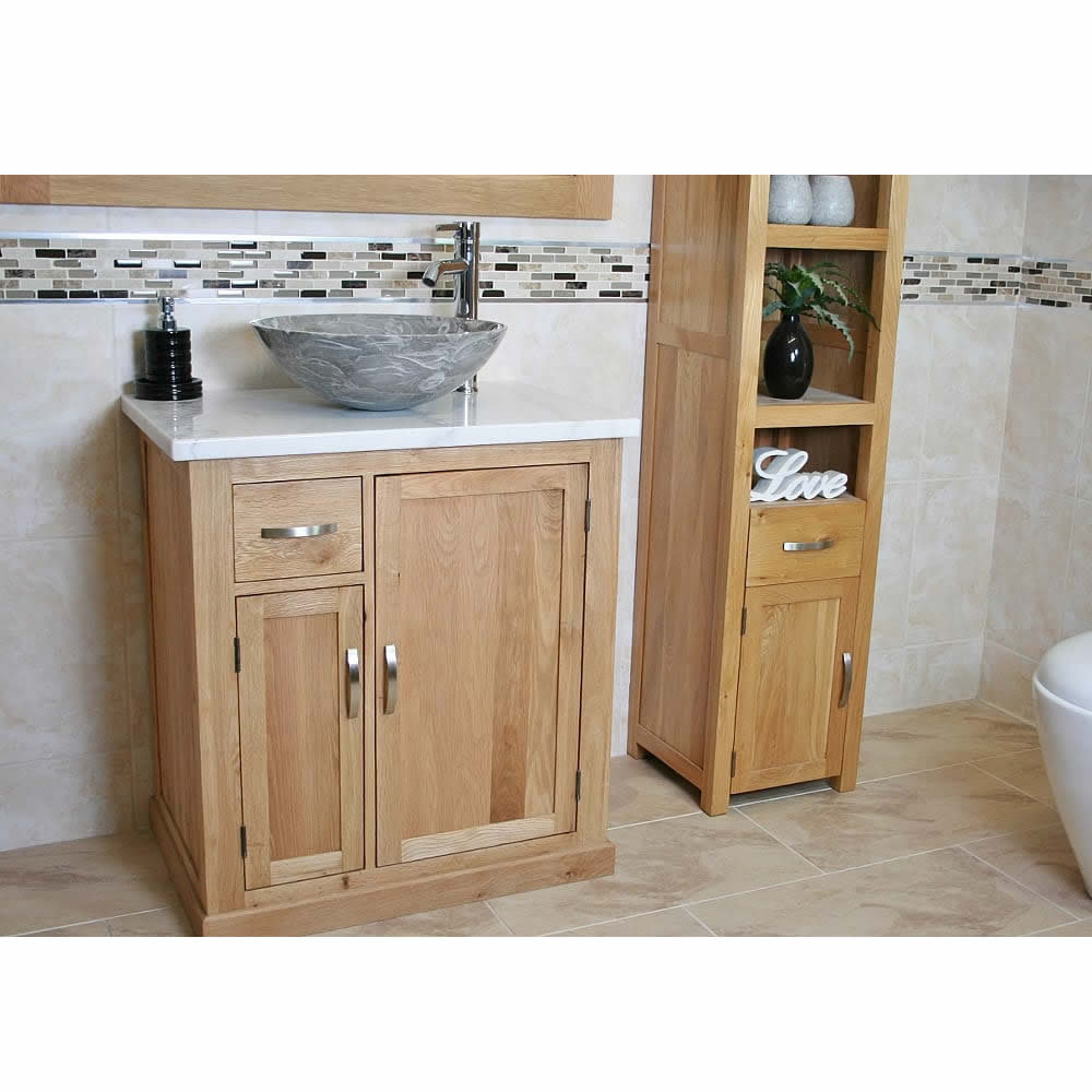 Decostan 750mm Free-Standing Single Vanity Unit