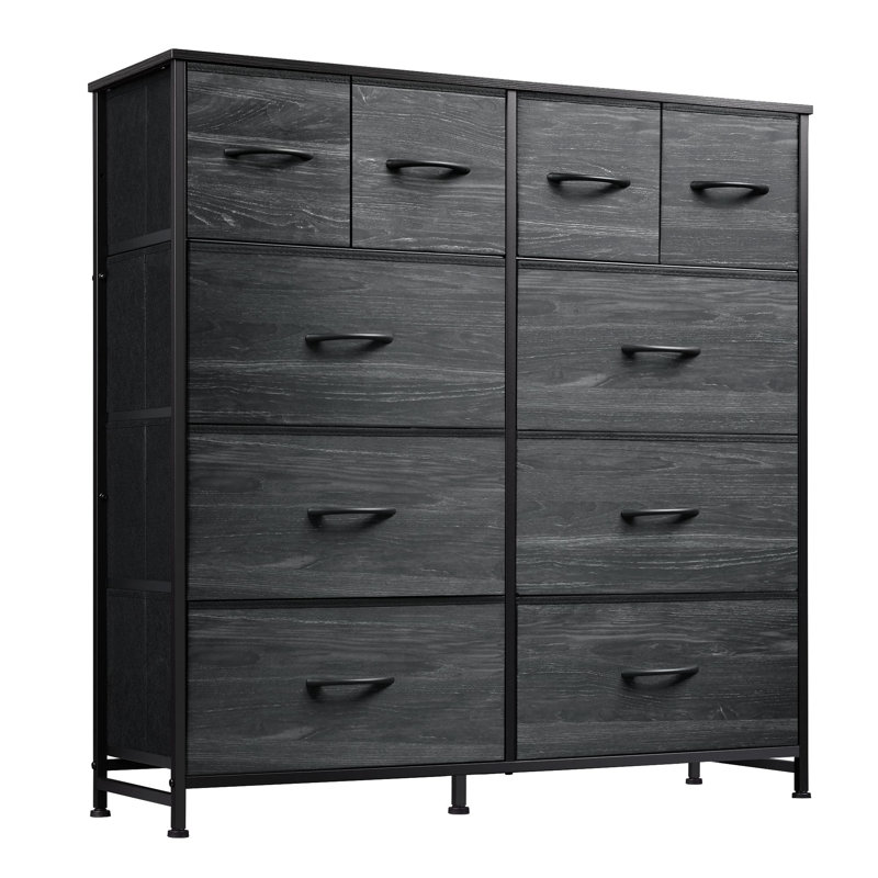 Chest of Drawers, Charcoal Black