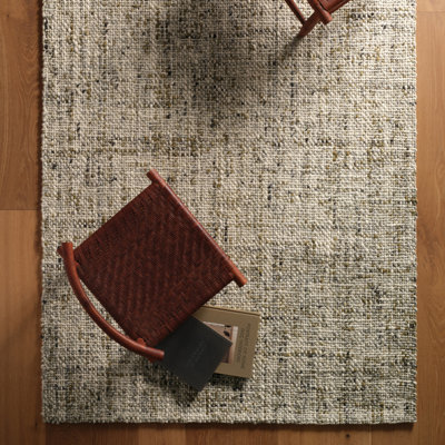 Jaipur Living Season Handwoven Solids/Textures Green/White Runner Rug (3'X9' RNR)