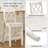 Solid Wood Double X-Back Counter Height Bar Stool-2029316537-2029316543