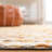 Alois Geometric Hand-Woven Flatweave Area Rug in Yellow/Ivory-955440777