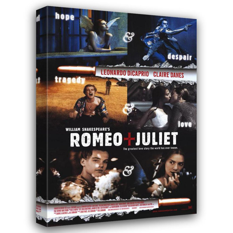 Roméo et Juliette, H 24 po x l 16 po
