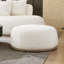 Canapé modulaire en forme de L de 134,63 po beige avec méridienne orientée à gauche, siège profond pour un décor confortable-327074122-327074121