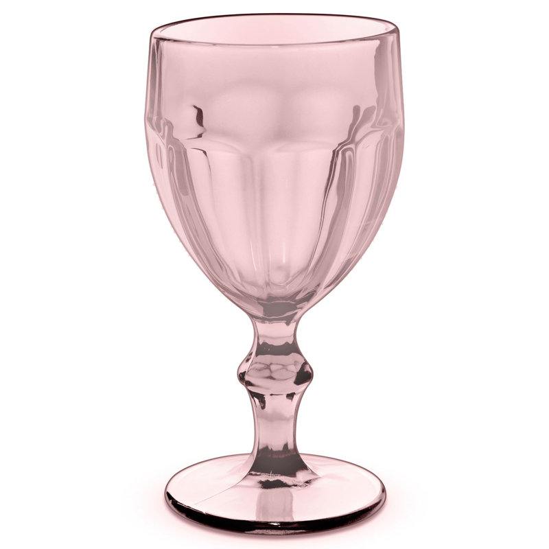 Verre à pied, 300 oz liq., Rose