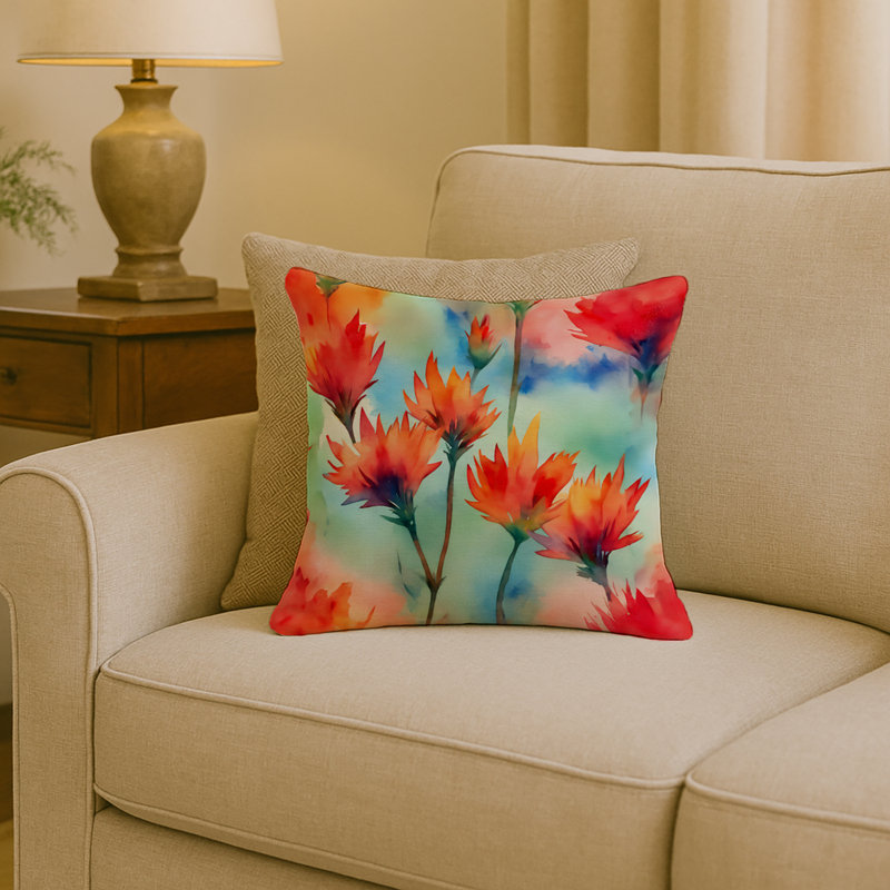Coussin décoratif Wyoming, Carré 18 po