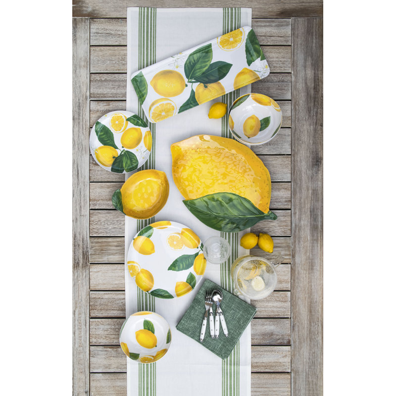 45cm Sundquist Fresh Melamine Platter - Party Serveware, Picnic, Camping - Indoor and Outdoor