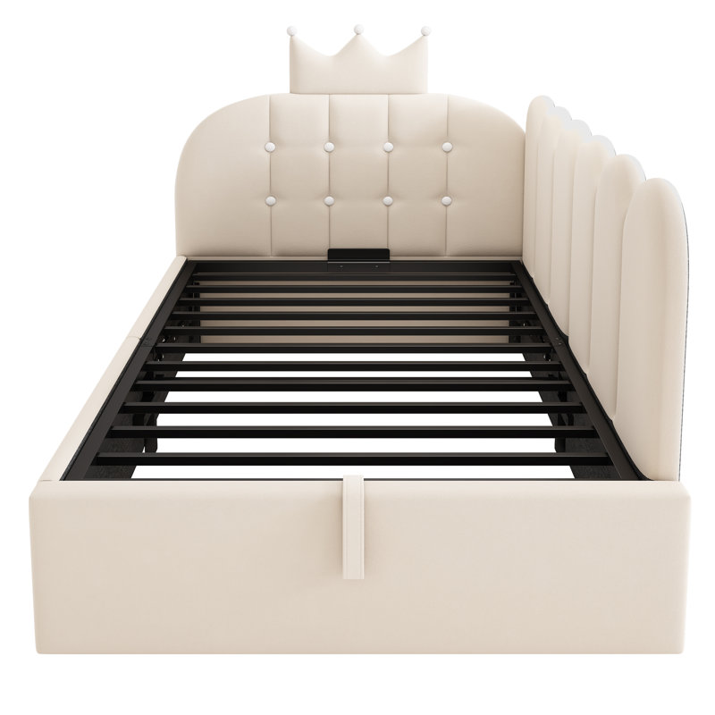 Metal Daybed, Beige