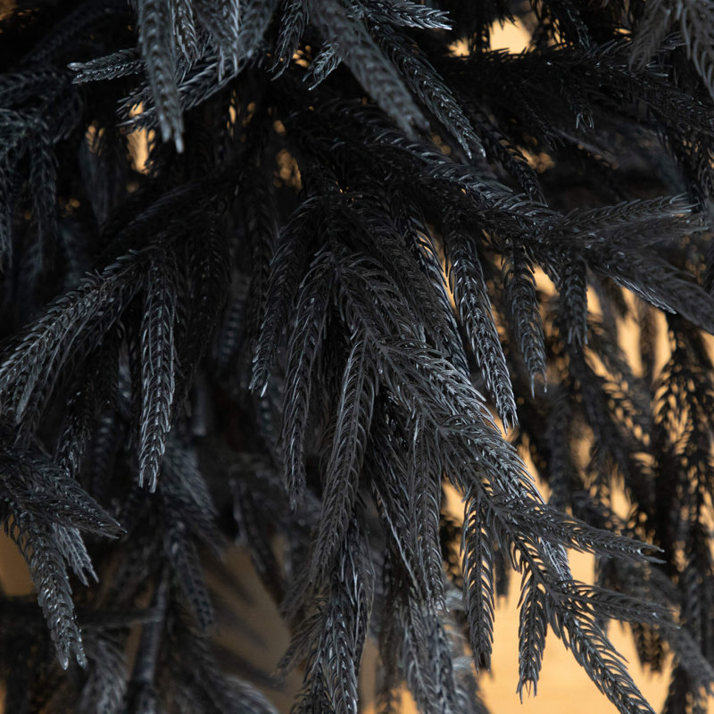 Arbre de Noël artificiel avec touche naturelle, H 6 po x l 40 po x P 11 po