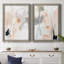 «Tincture I», ensemble de 2 reproductions d'art sur toiles-357664054-357664055
