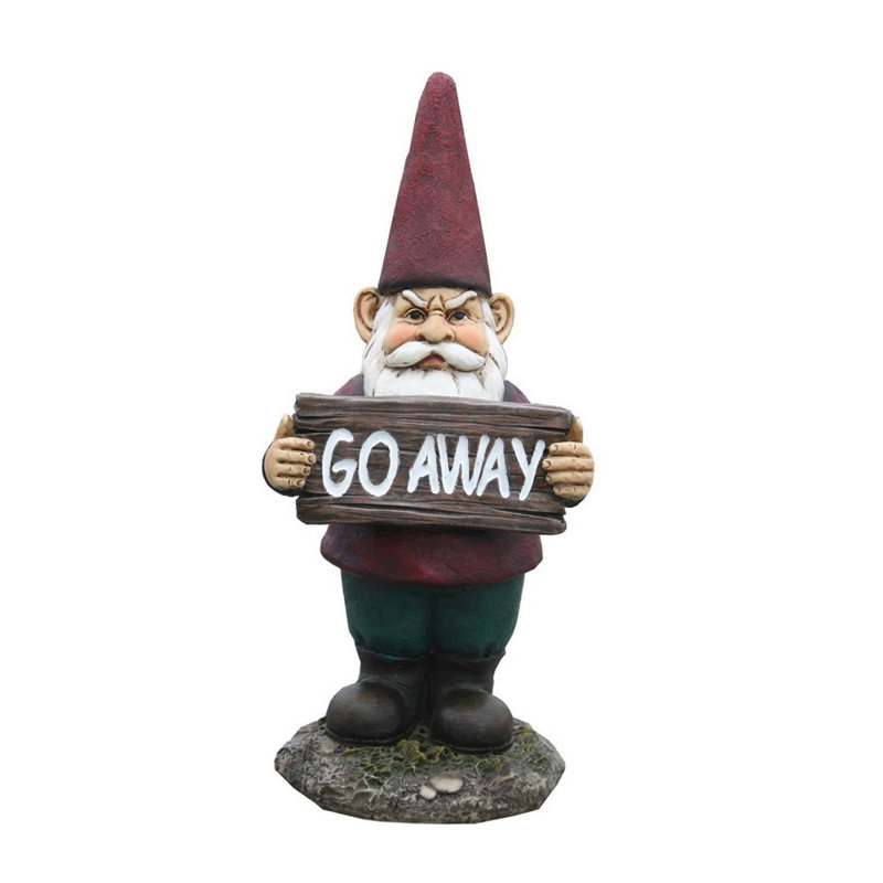 Statue gnome en résine Agostini