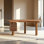 Bureau moderne en bois minimaliste