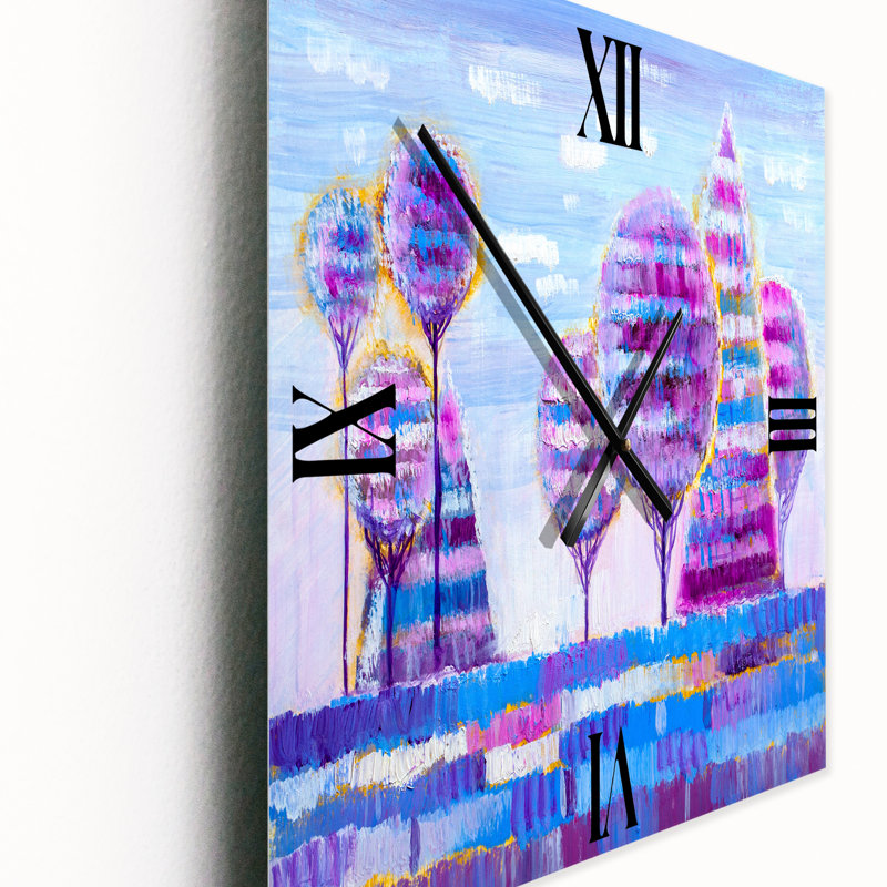 Horloge murale PurpleTree Impression I, Grand