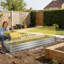 Grande jardinière surélevée galvanisée 8x2x1ft-197652060-197652059-197652056