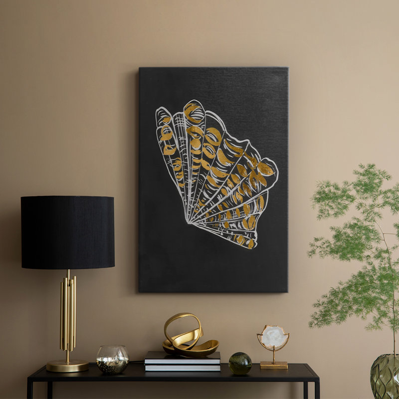 Night Shell I -Galerie enveloppée Cavas, H 36 po x l 24 po