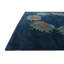 Tapis carré bleu marine Odenton