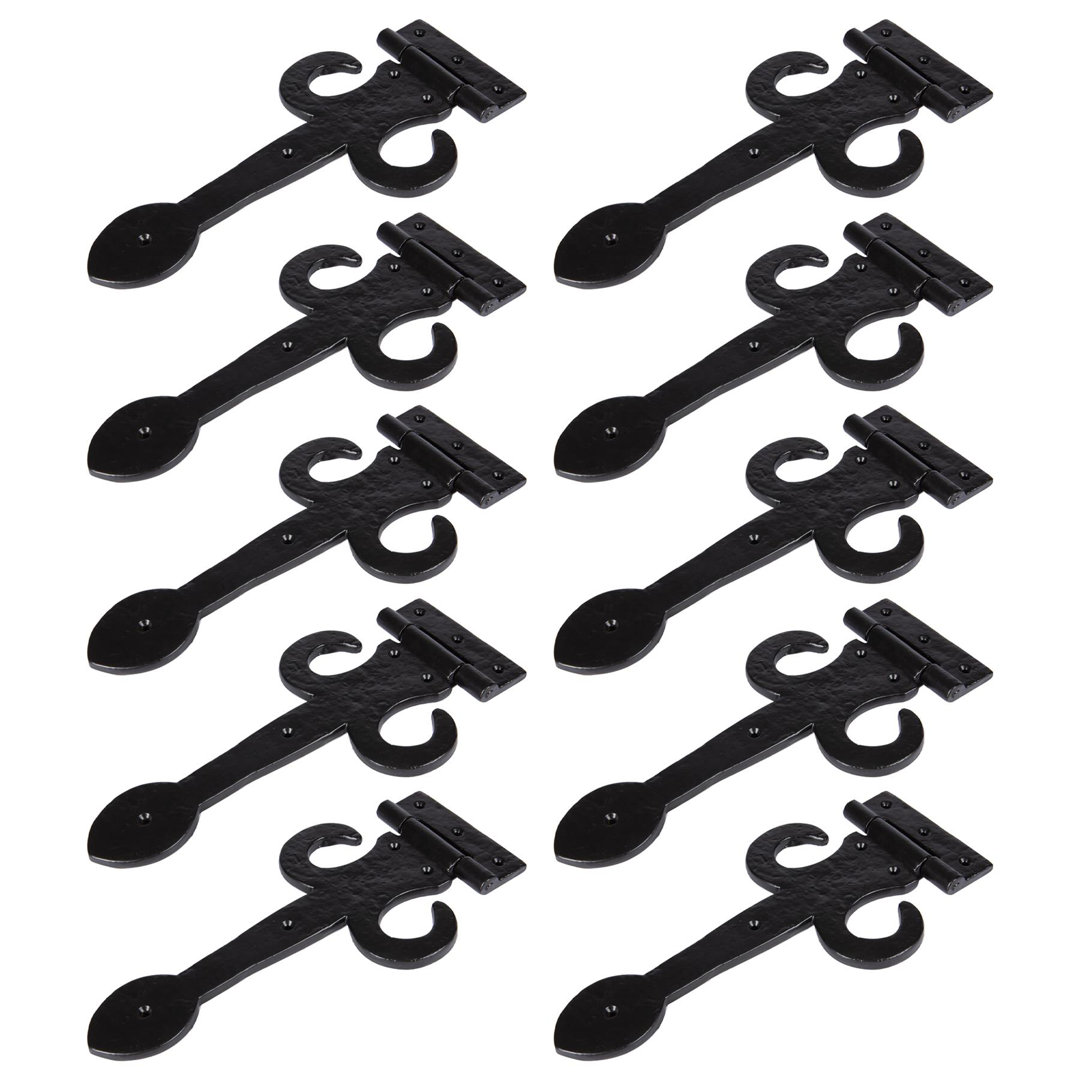 Hammer & Tongs - Arrowhead T-Hinge - W300mm - Black