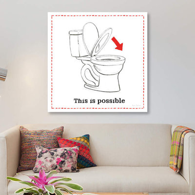 « home improvement vi », impression sur toile