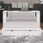 Lit de jour double avec bureau amovible, structure de lit de jour en bois avec tiroirs de rangement et table d'appoint hydraulique pour le salon, la chambre à coucher-1923381377-1923381382