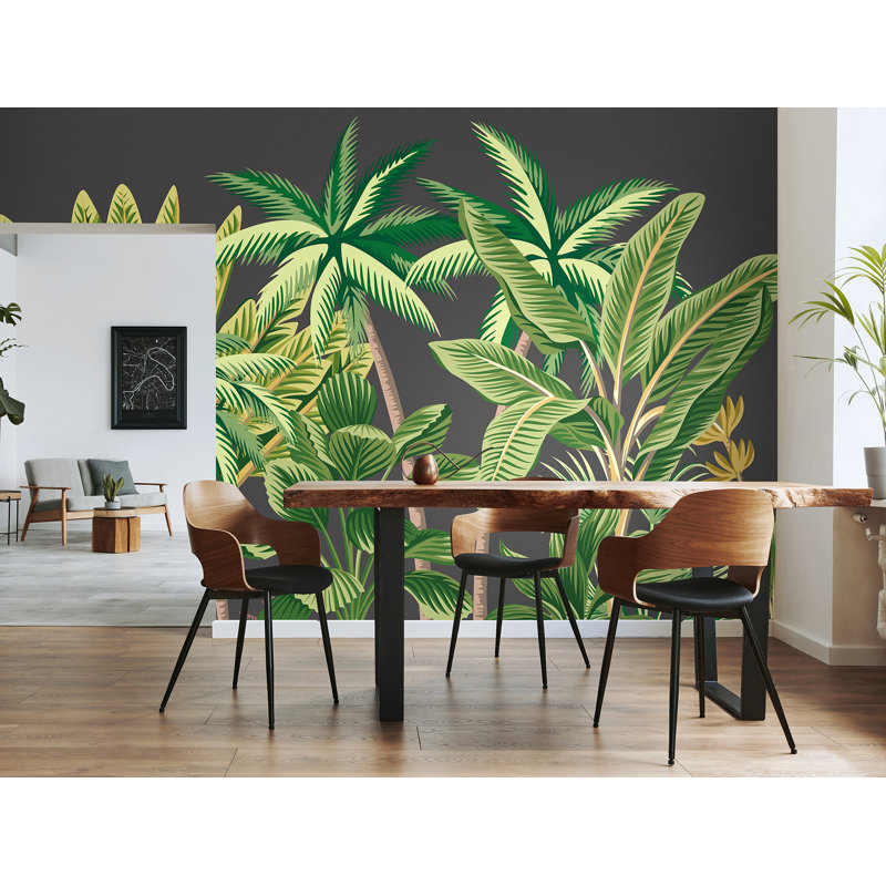 Rebecka Trees Wall Mural, Verdant