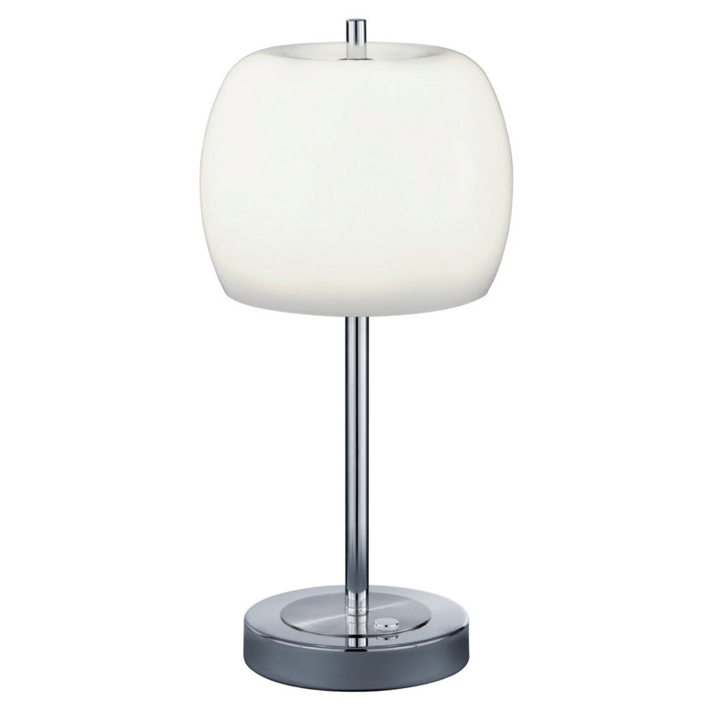 Lampe de table en nickel satiné 17 po Abbotsford