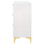 Commode 6 tiroirs Paulk - blanc-2011852294