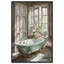 «Spring Bliss Bathroom Canvas Farmhouse» par Art Remedy-107432519-107432525