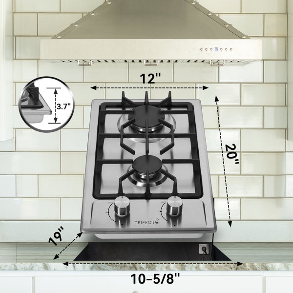 Summit Appliance Gas 2 Burner Cooktop