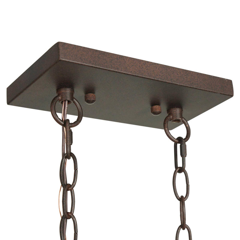 Marcus 5-Light Candle Style Rectangle Chandelier