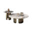 Ensemble de tables basses rondes White Stone-128965266-128965265