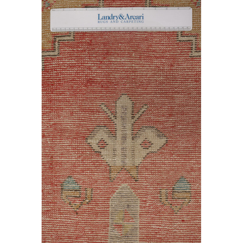 Vintage Turkish Village Rugs One-of-a-Kind Runner 3'3" X 10'10" Area Rug