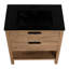Armoire de salle de bain, autoportant, lavabo en céramique, contreplaqué, design moderne, instructions d'installation simple, tiroir de meuble-lavabo 30 po, armoire noire, méthode d'assemblage rapide-1478406074