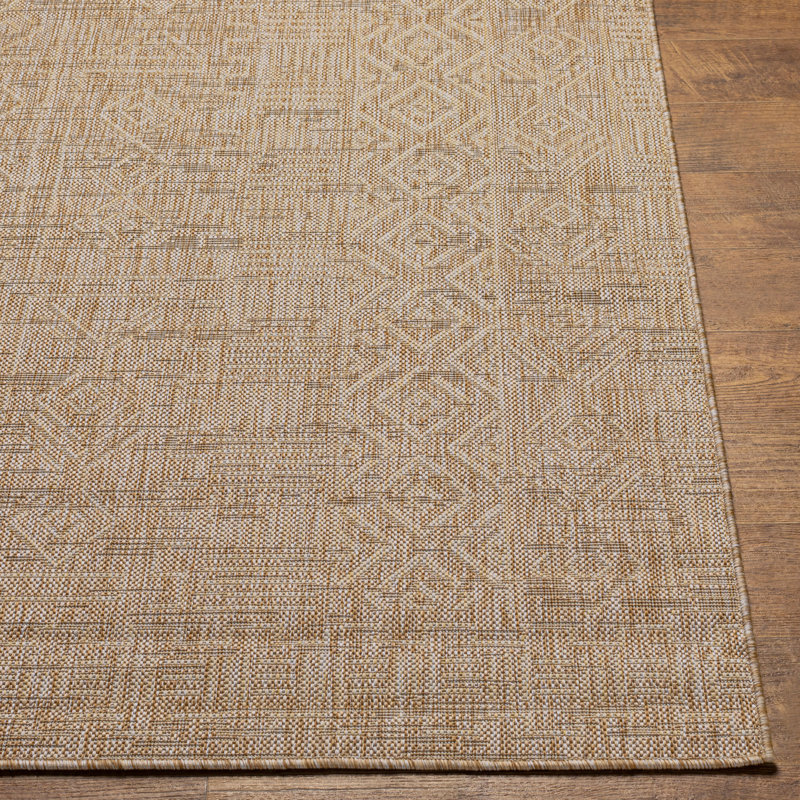 Ranota Ranota Indoor & Outdoor Boho Brown Rug, Round 160cm