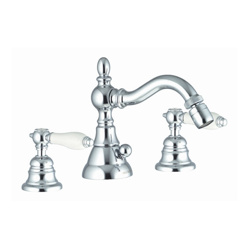 Robinet de bidet Herend, Chrome