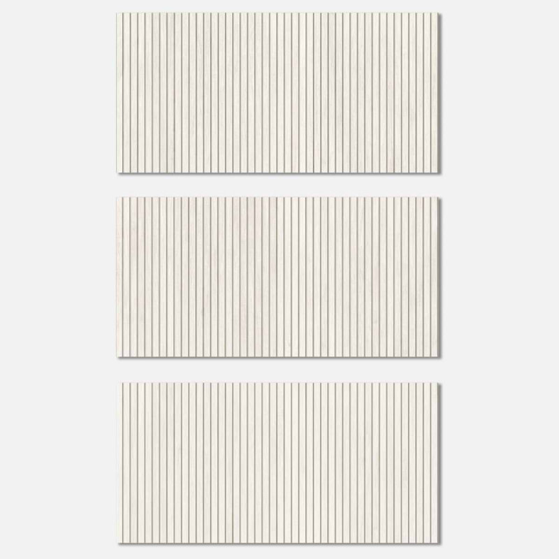 Kenridge Ribbon 24X48 Matte Porcelain Tile, White