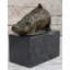 Sculpture miniature d'hippopotame hippopotame