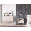 50cm W Manufactured Wood Bedside Table