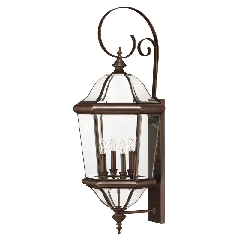Augusta 4-Light Outdoor Wall Lantern