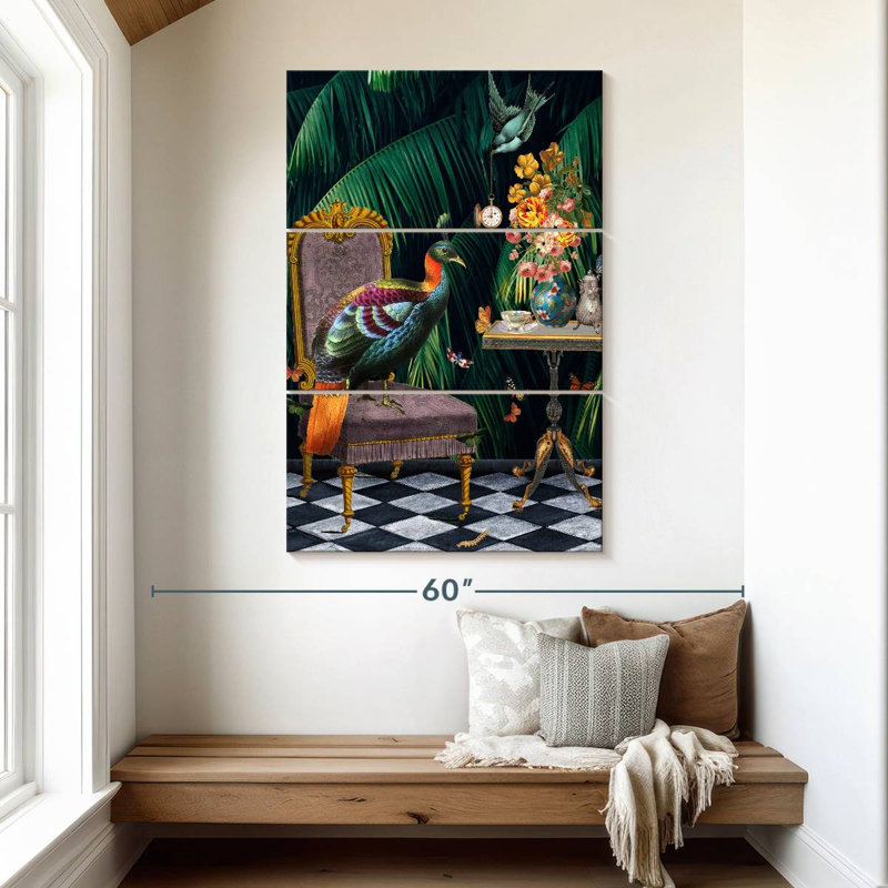 Brampt Tea Time, 50'' H X 32'' W