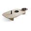 Table basse blanche en bois manufacturé-1154295591