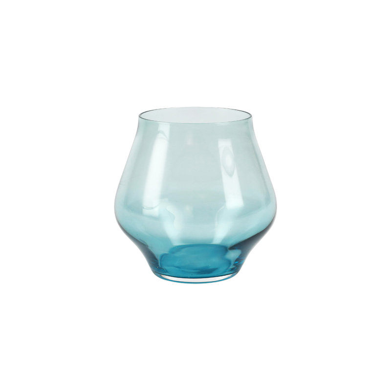 Verre à vin sans pied Contessa, Sarcelle
