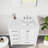36 Inch Engineered Stone Bathroom Vanity Top With Sink