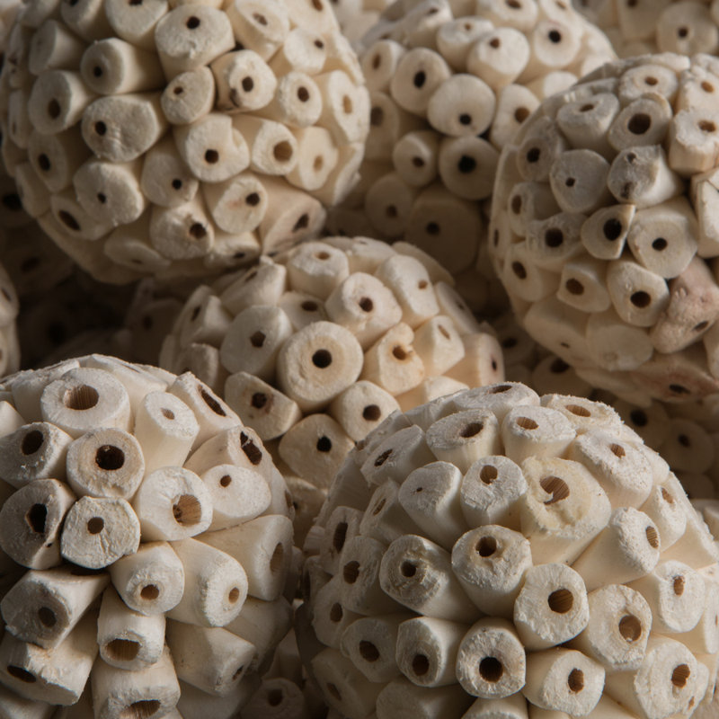 Vickerman Natural Botanicals 2.4" Sola Ata Ball. Includes 50 pieces per Pack.