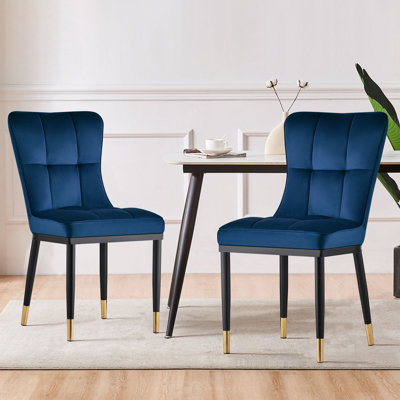 50 cm H Tufted Dining Chair