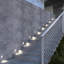 Éclairage d'escalier DEL 5CCT, intensité variable, en aluminium, pour terrasse ou intérieur/extérieur, IRC 90, 120 V, 150 lm, blanc-42289403-42289404