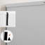 Armoire de cuisine 70,75 ", armoire de rangement haute autoportante avec 4 portes de grange et tablettes réglables