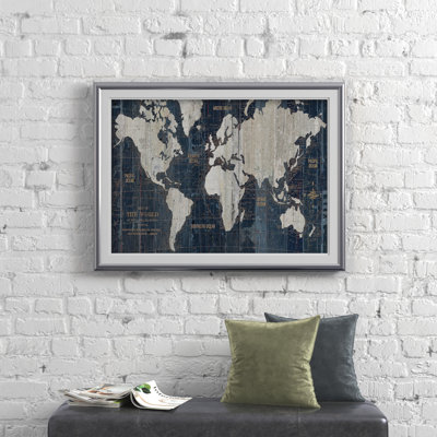 Pedra " Old World Map "