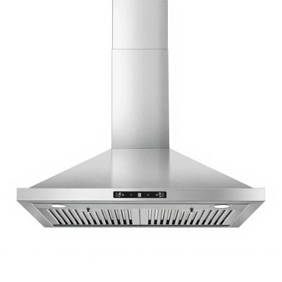 Hotte murale 30 pouces en acier inoxydable